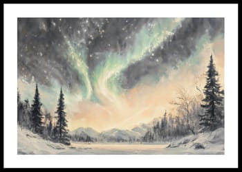 Poster Northern Lights Symphony