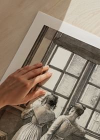 La o fereastră în atelierul artistului de Christoffer Wilhelm Eckersberg-5