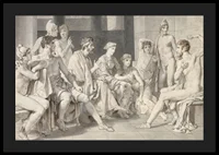 Odysseus at Alcinous's Tells of His Life By Christoffer Wilhelm Eckersberg-6