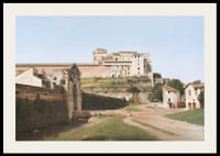 Porta Angelica a časť Vatikánu Christoffer Wilhelm Eckersberg-4