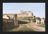 Porta Angelica a časť Vatikánu Christoffer Wilhelm Eckersberg-7