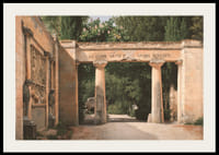 Kilátás a Villa Borghese kertjére Rómában – Christoffer Wilhelm Eckersberg-4