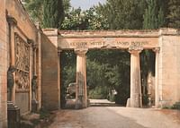 Uitzicht op de tuin van de Villa Borghese in Rome door Christoffer Wilhelm Eckersberg-3