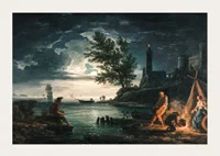 The Four Times Of Day- Night By Claude Joseph Vernet-5
