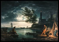 The Four Times Of Day- Night By Claude Joseph Vernet-8