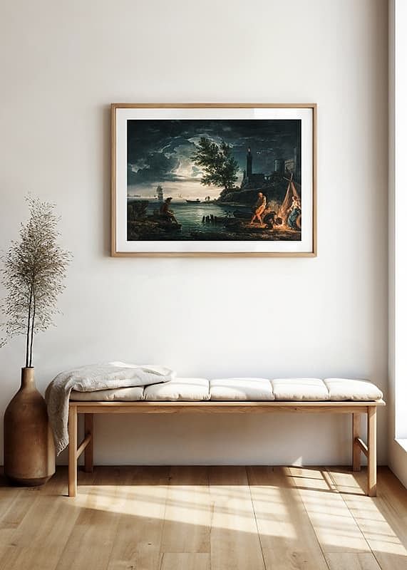 Štyri časy dňa - noci Claude Joseph Vernet-12