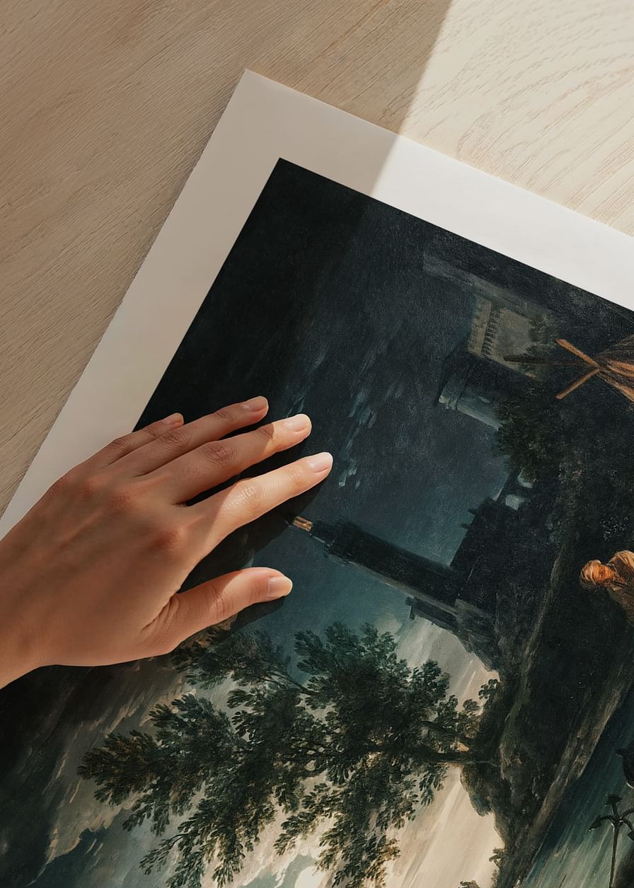 Štyri časy dňa - noci Claude Joseph Vernet-12