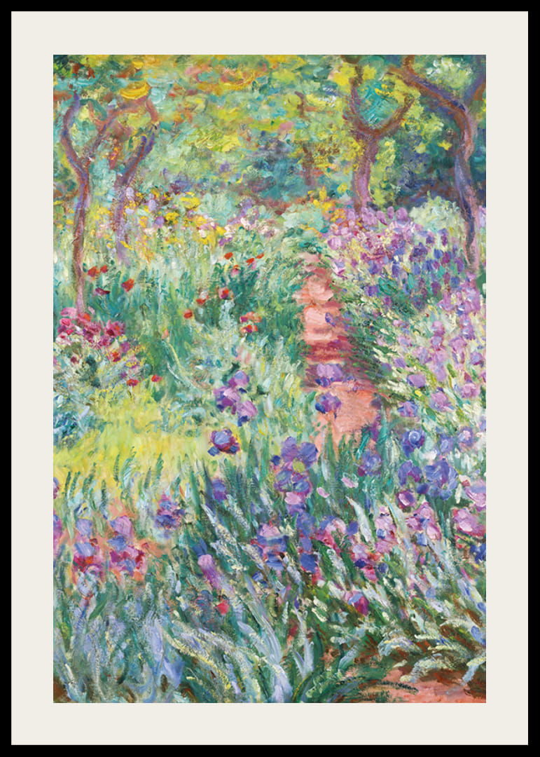 The Artist’s Garden in Giverny By Claude Monet-12