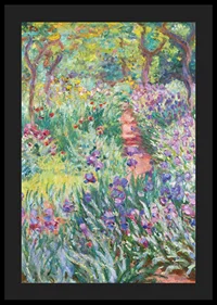 The Artist’s Garden in Giverny By Claude Monet-6