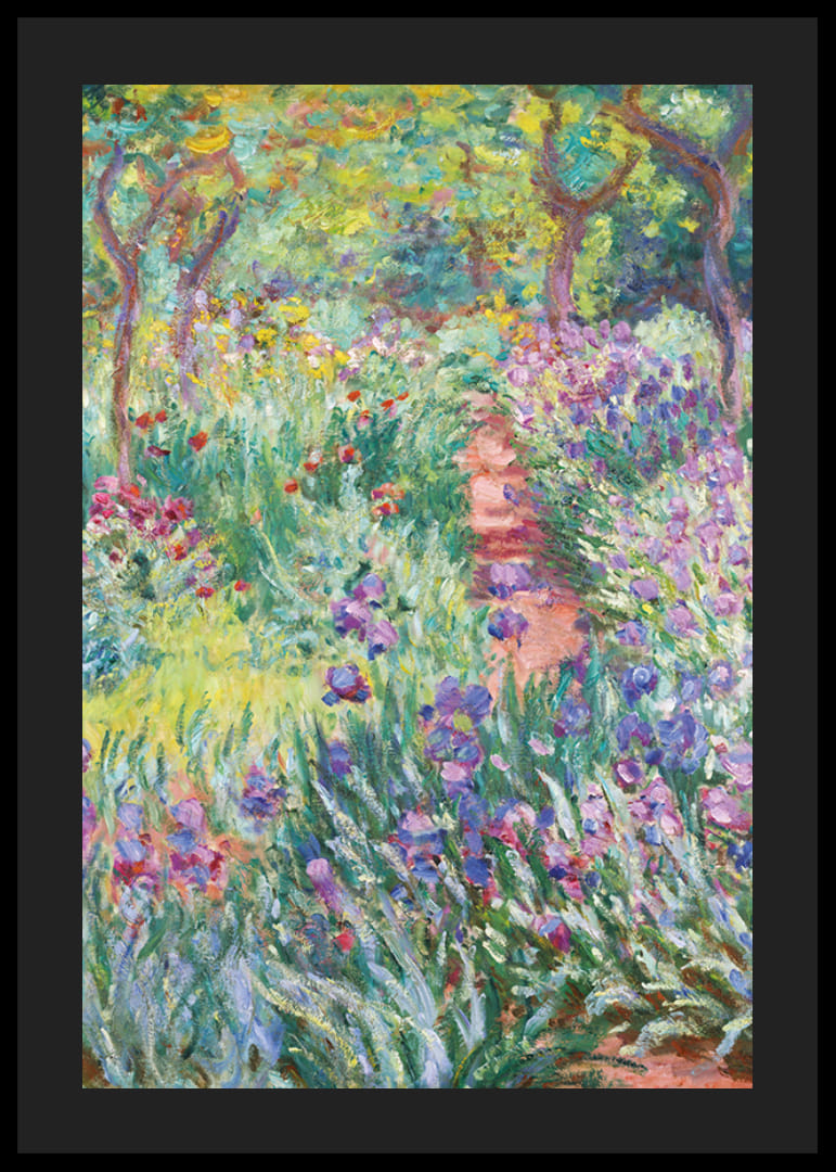 The Artist’s Garden in Giverny By Claude Monet-12