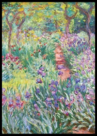 The Artist’s Garden in Giverny By Claude Monet-8