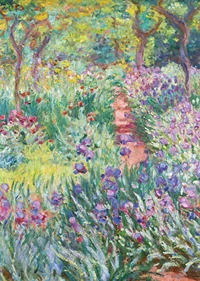 The Artist’s Garden in Giverny By Claude Monet-9