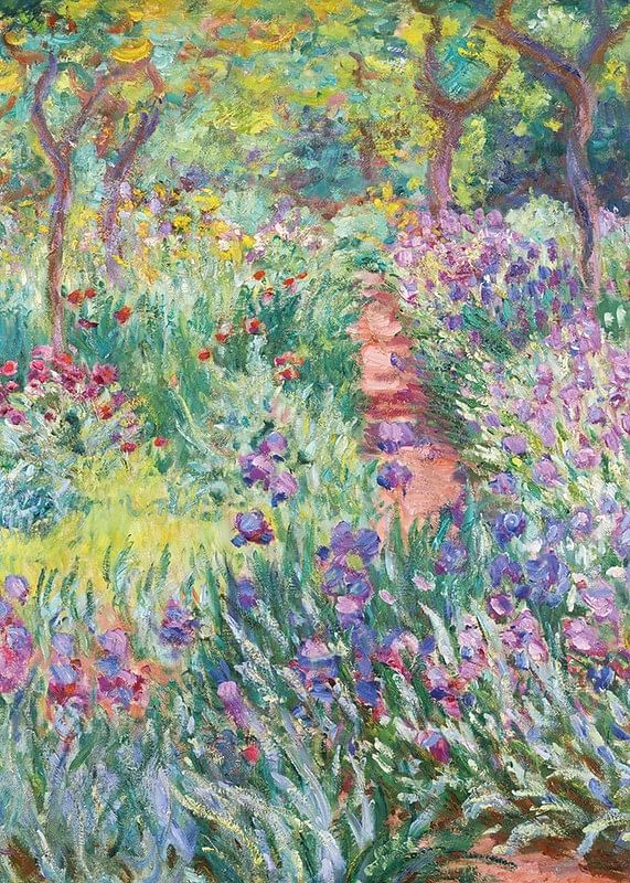 Malul mării la Sainte-Adresse de Claude Monet-12