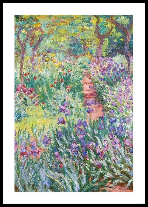 Malul mării la Sainte-Adresse de Claude Monet-12