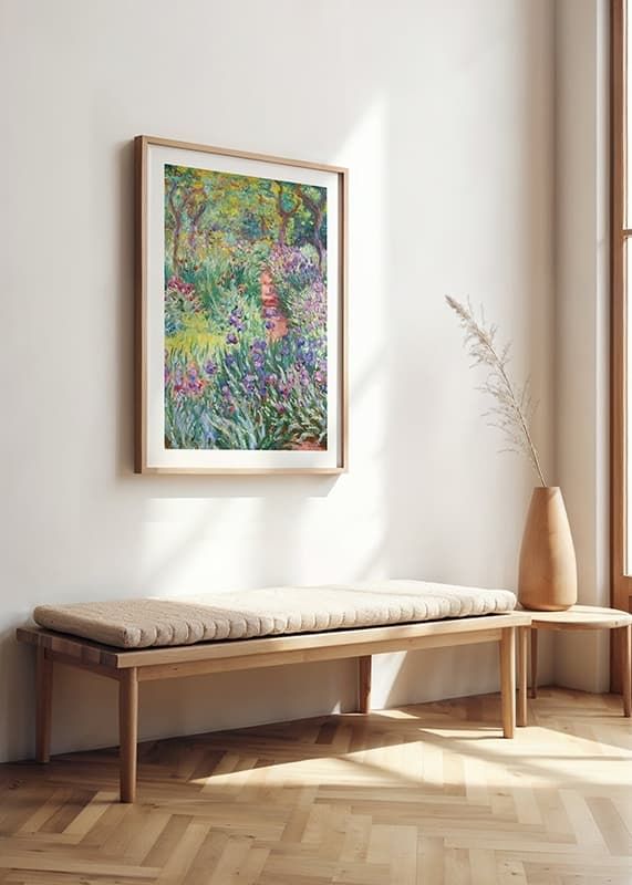 Poster The Seashore At Sainte-Adresse By Claude Monet crossfade