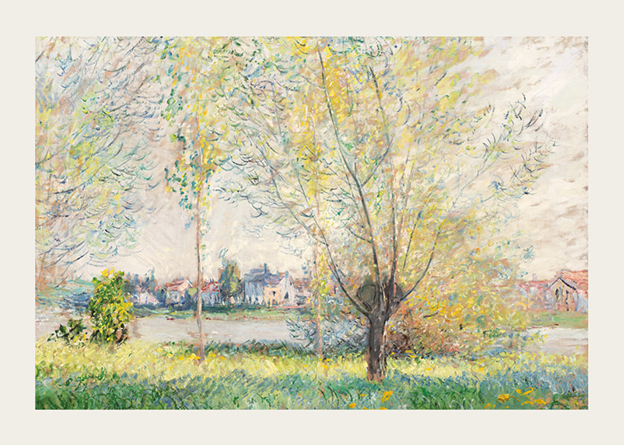 Good Valley, Near Bordighera By Claude Monet-12