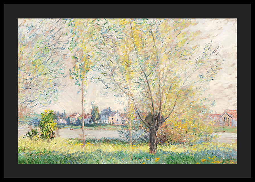 Good Valley, Near Bordighera By Claude Monet-12