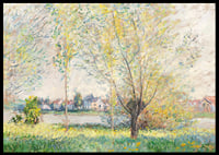 Good Valley, Near Bordighera By Claude Monet-8