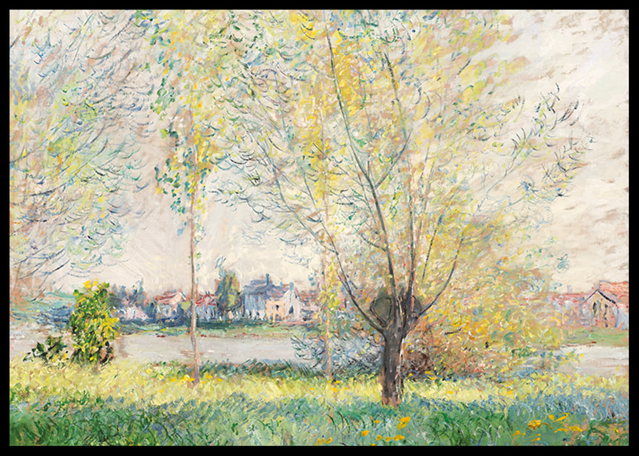 Good Valley, Near Bordighera By Claude Monet-12
