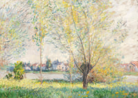 Good Valley, Near Bordighera By Claude Monet-9