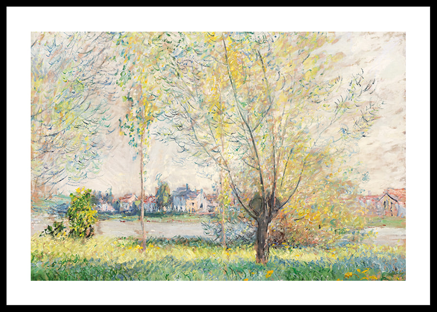Good Valley, Near Bordighera By Claude Monet-12