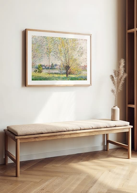 Good Valley, Near Bordighera By Claude Monet-12