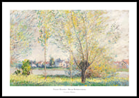 Good Valley, Near Bordighera By Claude Monet-0