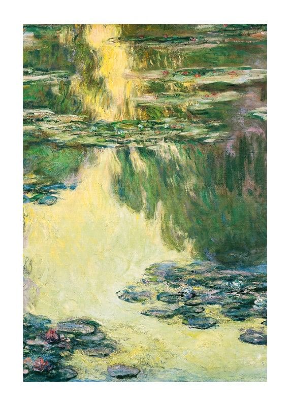 Poster Waterlilies By Claude Monet