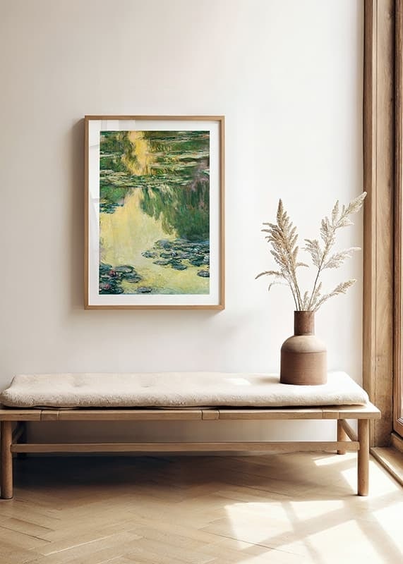 Póster Waterlilies By Claude Monet crossfade