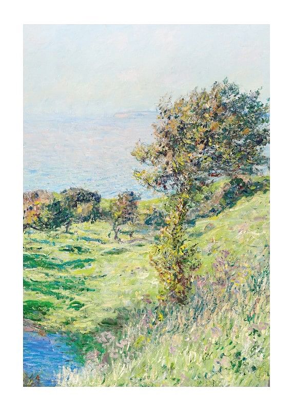 Poster Yport La Nuit By Claude Monet