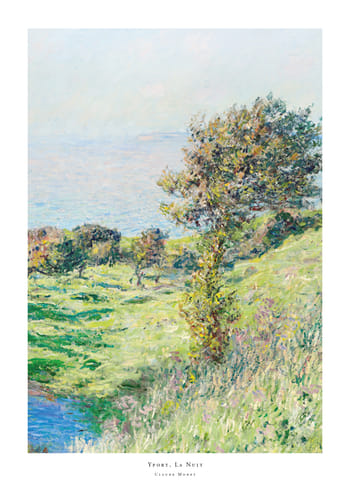 Poster Yport La Nuit By Claude Monet