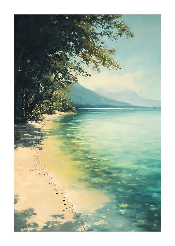 Poster Coastal Serenity