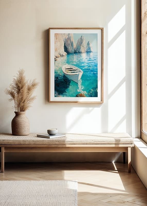 Poster Serenity By The Sea crossfade