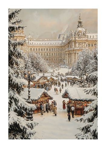 Poster Winter Wonderland Market