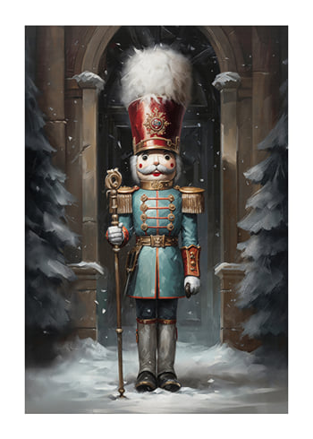 Poster The Majestic Christmas Nutcracker No2