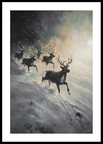 Poster Mystic Winter Chase