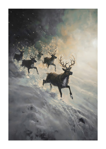 Plakat Mystic Winter Chase