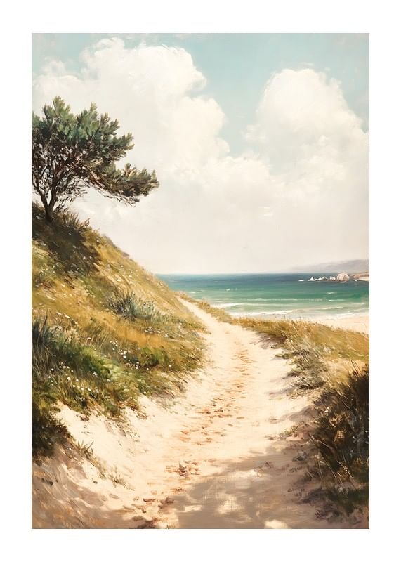 Poster Golden Sands Trail