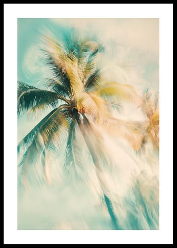 Poster Sun-Kissed Palms