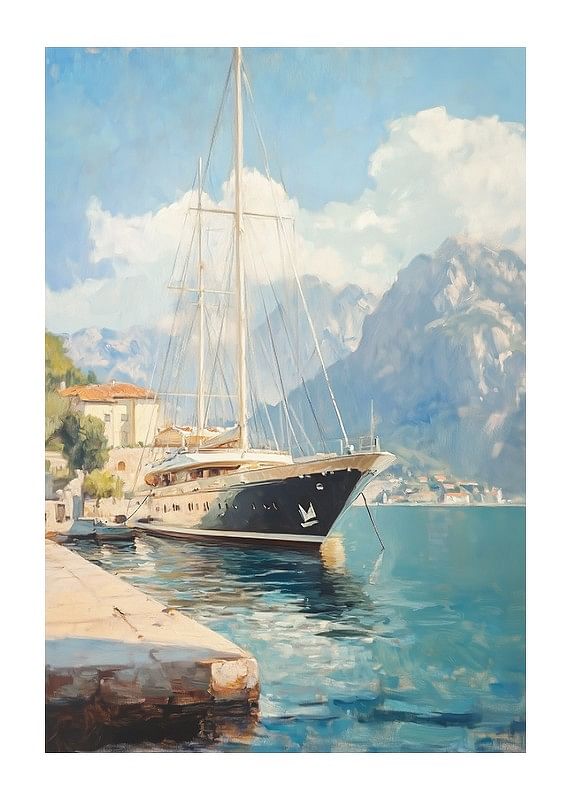 Poster Harbor Elegance