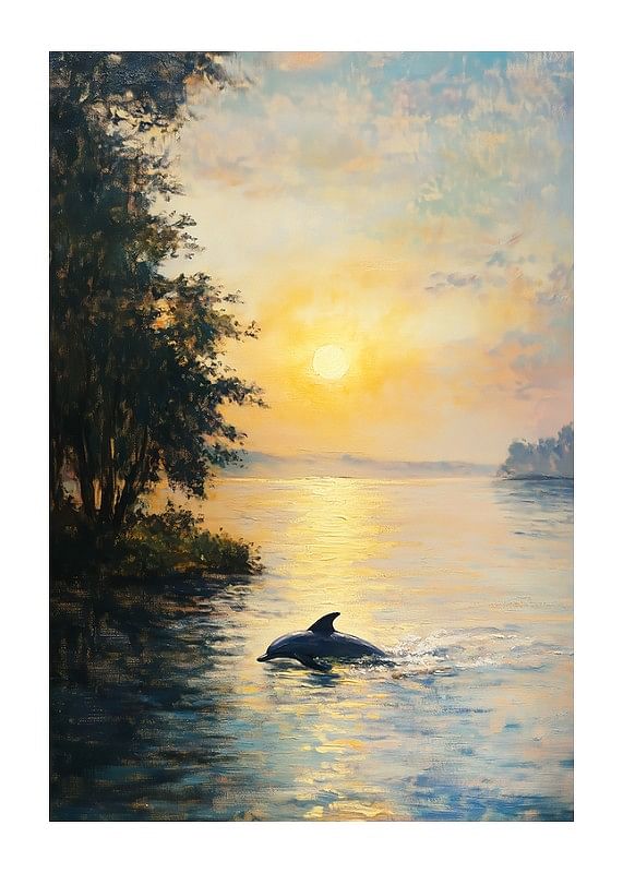 Plagát Dolphins Journey