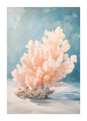 Plakat Whispering Pink Coral