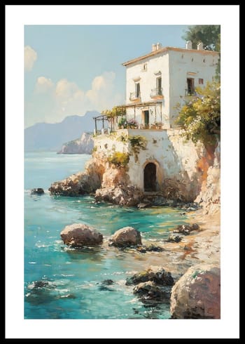 Poster Villa By The Sea
