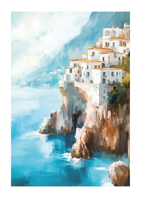 Poster Amalfi Coast Serenity