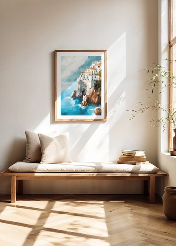 Poster Amalfi Coast Serenity crossfade