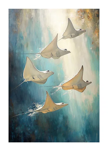 Poster Flight Of The Rays