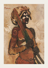 Guerrier noir par Cyprian Majernik-5