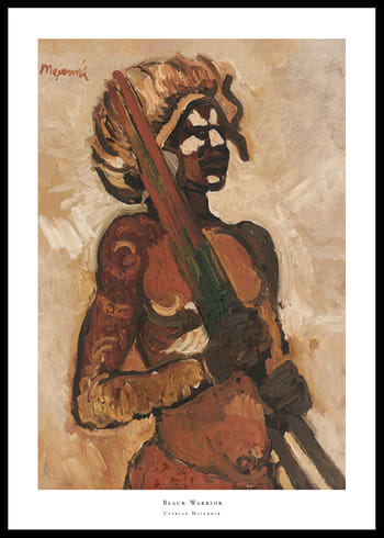 Plakat Black Warrior By Cyprian Majernik
