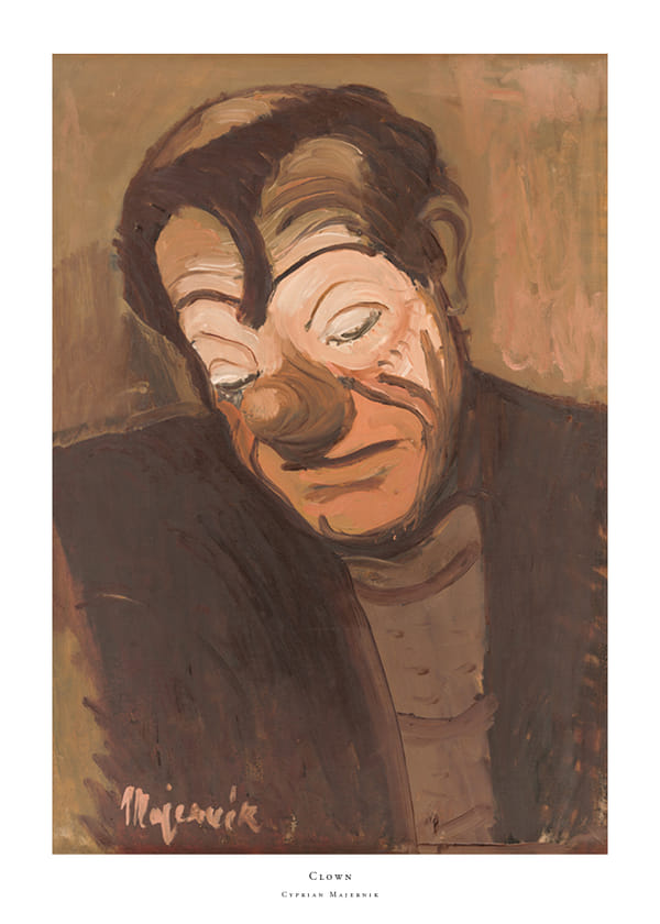 Plakatas Clown By Cyprian Majernik
