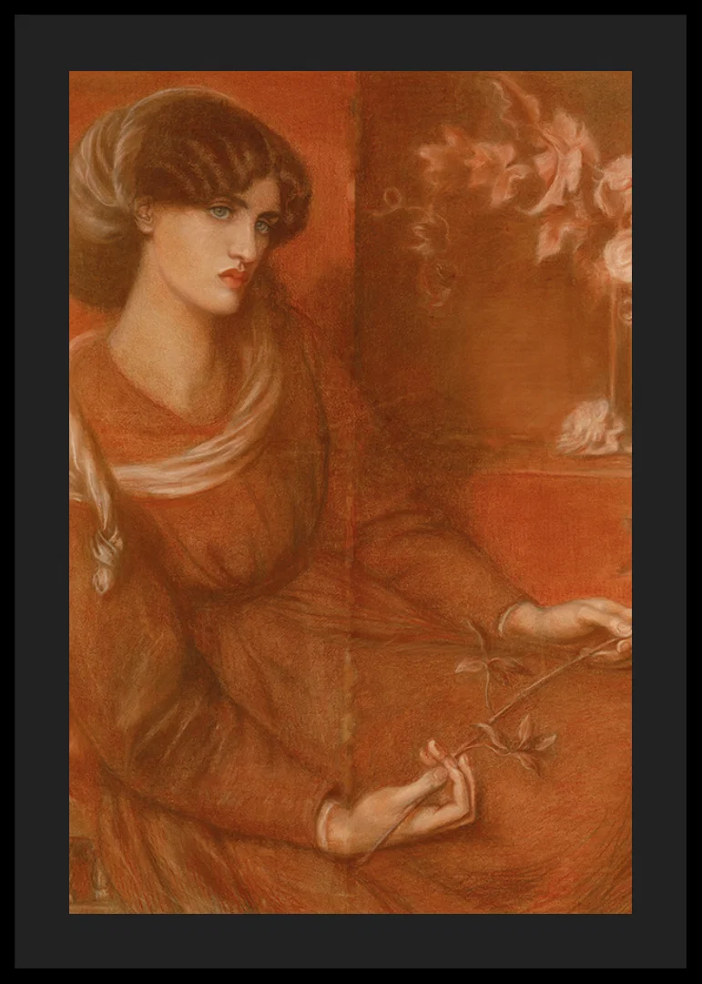 Mariana By Dante Gabriel Rossetti-12